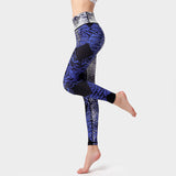 Printed yoga pants sports tights quick-drying ladies fitness pants