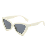 Personalized Triangle Sunglasses Fashion Jelly Color Sunglasses