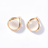 Fashionable sweet and lovely drop earrings without pierced ear clips