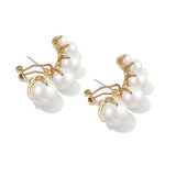 Artificial pearl earrings fashion temperament sweet wild earrings net red trendy earrings