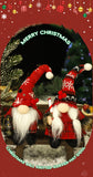 Christmas Plush Knitted Hat Figurine