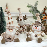 Santa Claus Snowman Elk Doll Doll Christmas Decoration