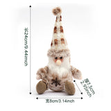 Santa Claus Snowman Elk Doll Doll Christmas Decoration