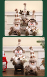 Santa Claus Snowman Elk Doll Doll Christmas Decoration