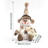Santa Claus Snowman Elk Doll Doll Christmas Decoration