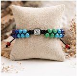 7 Chakra Energy Bracelet for Men & Women – Natural Stone Beaded Adjustable Spiritual Balance Jewelry