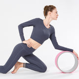 Navel-baring sports long-sleeved shirt, nude anti-static, high-elastic running fitness clothing, yoga clothing