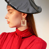 New Alloy Earrings Fashion Personality Ear Jewelry Bohemian Accessories Net Red Earrings