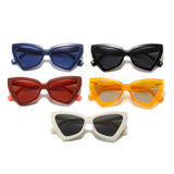 Personalized Triangle Sunglasses Fashion Jelly Color Sunglasses