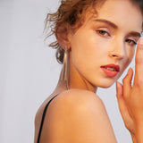 Tassel earrings long sexy temperament simple and versatile trendy earrings