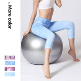 AngelHearts Nine Points Yoga Pants Quick-drying Breathable Printed Sports Pants Yoga Pants