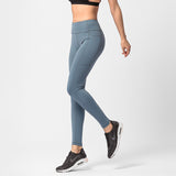 Sports yoga pants fitness quick-drying hip pants high waist pocket running trousers