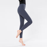 Fitness pants stretch abdomen tight sports pants wear peach autumn and winter nude buttocks yoga pants