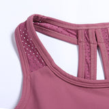 Beautiful back sports shockproof bra, sports underwear, nude yoga wear, no steel ring, gather seamless vest