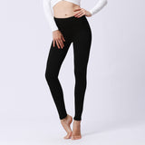 Spring and summer yoga pants European and American outdoor sports seamless high waist hip hip fitness cropped pants