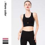 Nude yoga wear women's sports tops bra women's temperament fairy beauty back yoga vest