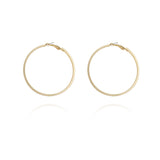 Exaggerated fashion hoop earrings female temperament personality trendy girl heart big earrings