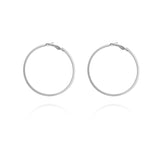 Exaggerated fashion hoop earrings female temperament personality trendy girl heart big earrings
