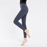 Fitness pants stretch abdomen tight sports pants wear peach autumn and winter nude buttocks yoga pants