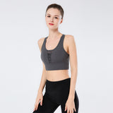 Nude yoga wear women's sports tops bra women's temperament fairy beauty back yoga vest