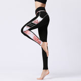 Yoga pants sports outdoor quick-drying high elastic bottoming yoga tights