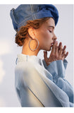 Exaggerated fashion hoop earrings female temperament personality trendy girl heart big earrings