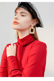 New Alloy Earrings Fashion Personality Ear Jewelry Bohemian Accessories Net Red Earrings