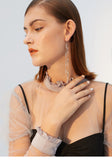 925 silver needle temperament tassel earrings long earrings personality sexy earrings earrings earrings
