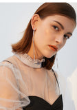 925 silver needle temperament tassel earrings long earrings personality sexy earrings earrings earrings