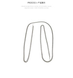 All-match necklace personality simple fashion temperament sweater chain long tassel necklace