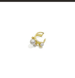 Open imitation pearl index finger ring hipster simple ring jewelry finger ring