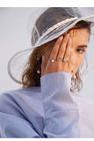 Four-piece ring fashionable personality simple fashion suit ring creative open ring