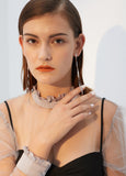 925 silver needle temperament tassel earrings long earrings personality sexy earrings earrings earrings