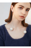 Artificial pearl tassel earrings long exaggerated atmosphere earrings fashion trend personalized ear jewelry