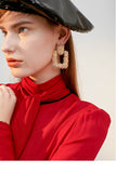 New Alloy Earrings Fashion Personality Ear Jewelry Bohemian Accessories Net Red Earrings