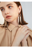 Open imitation pearl index finger ring hipster simple ring jewelry finger ring