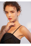 Tassel earrings long sexy temperament simple and versatile trendy earrings