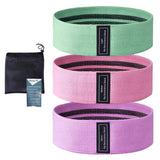 Resistance band elastic hip ring fitness squat resistance butt abuse ring yoga tension stretch band